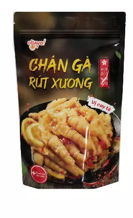 Spicy and numbing chicken feet